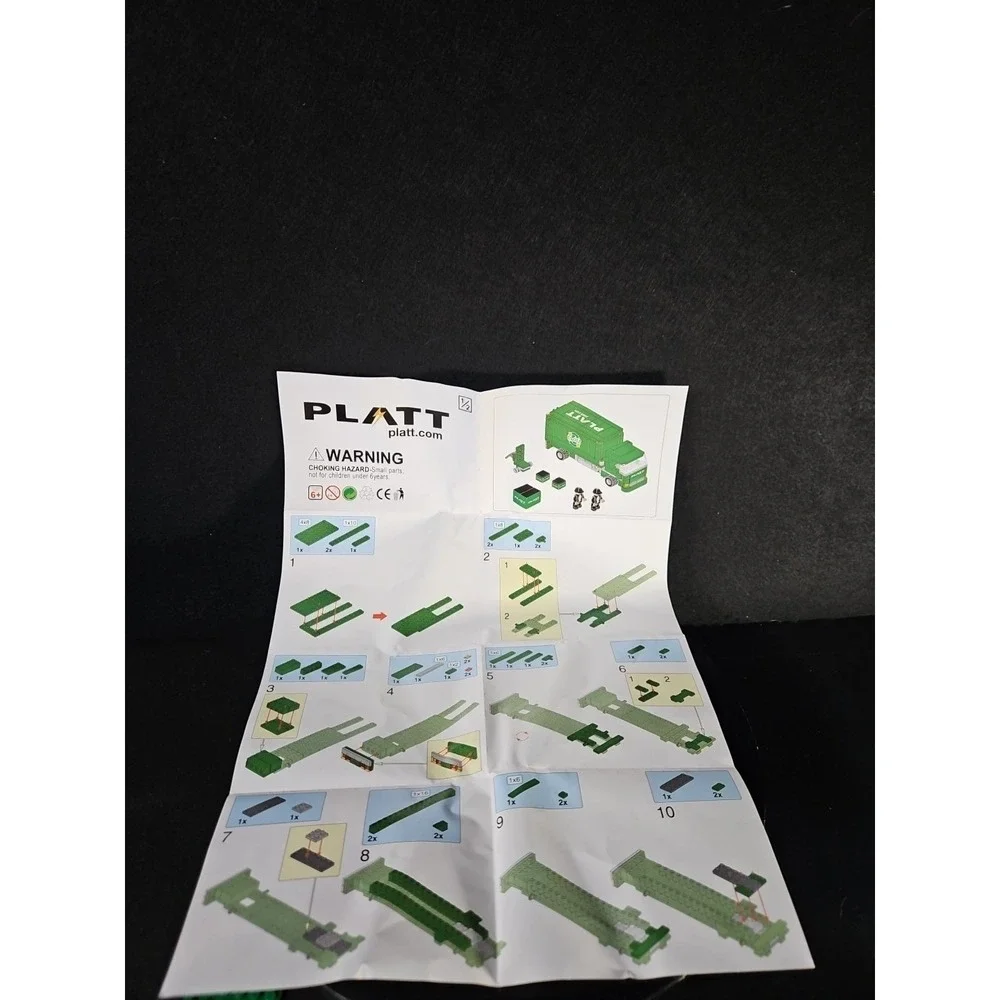 Platt‎ Electric 200 Pieces Truck Play Brick  Blocks Set